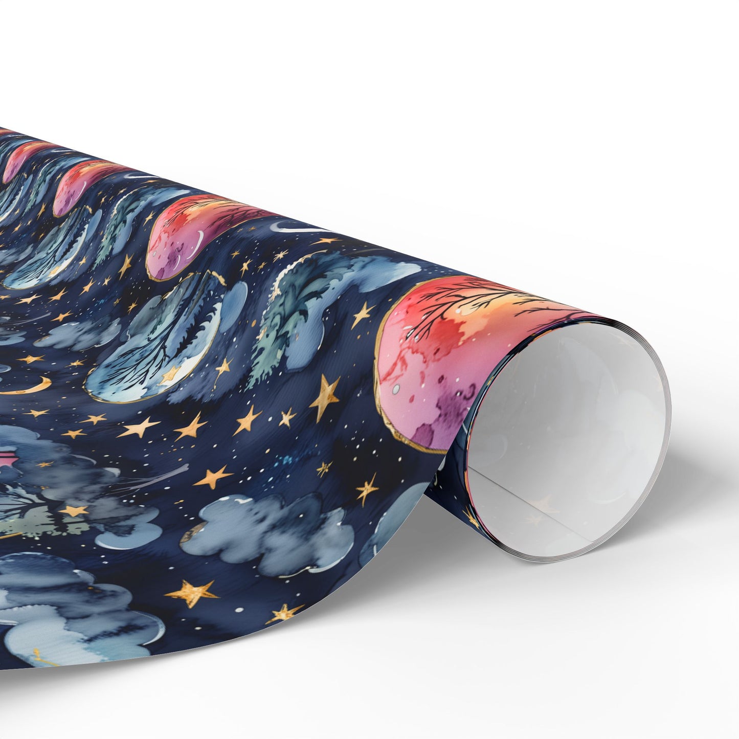 Lunar Woods – Dreamy Forest Wrapping Paper