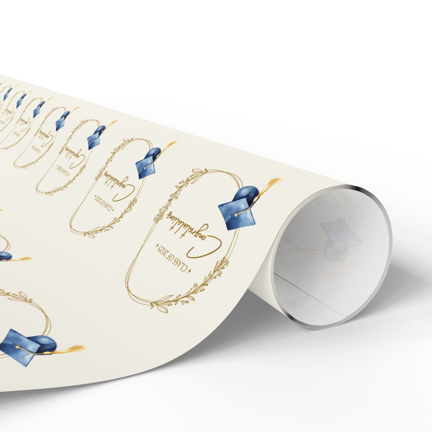Elegant Class of 2025 Graduation Gift Wrapping
