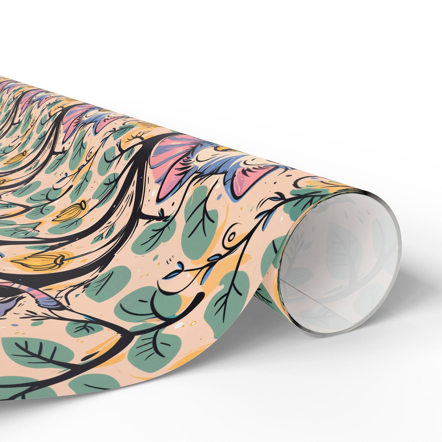 Abstract Cheshire Cat Gift Wrap