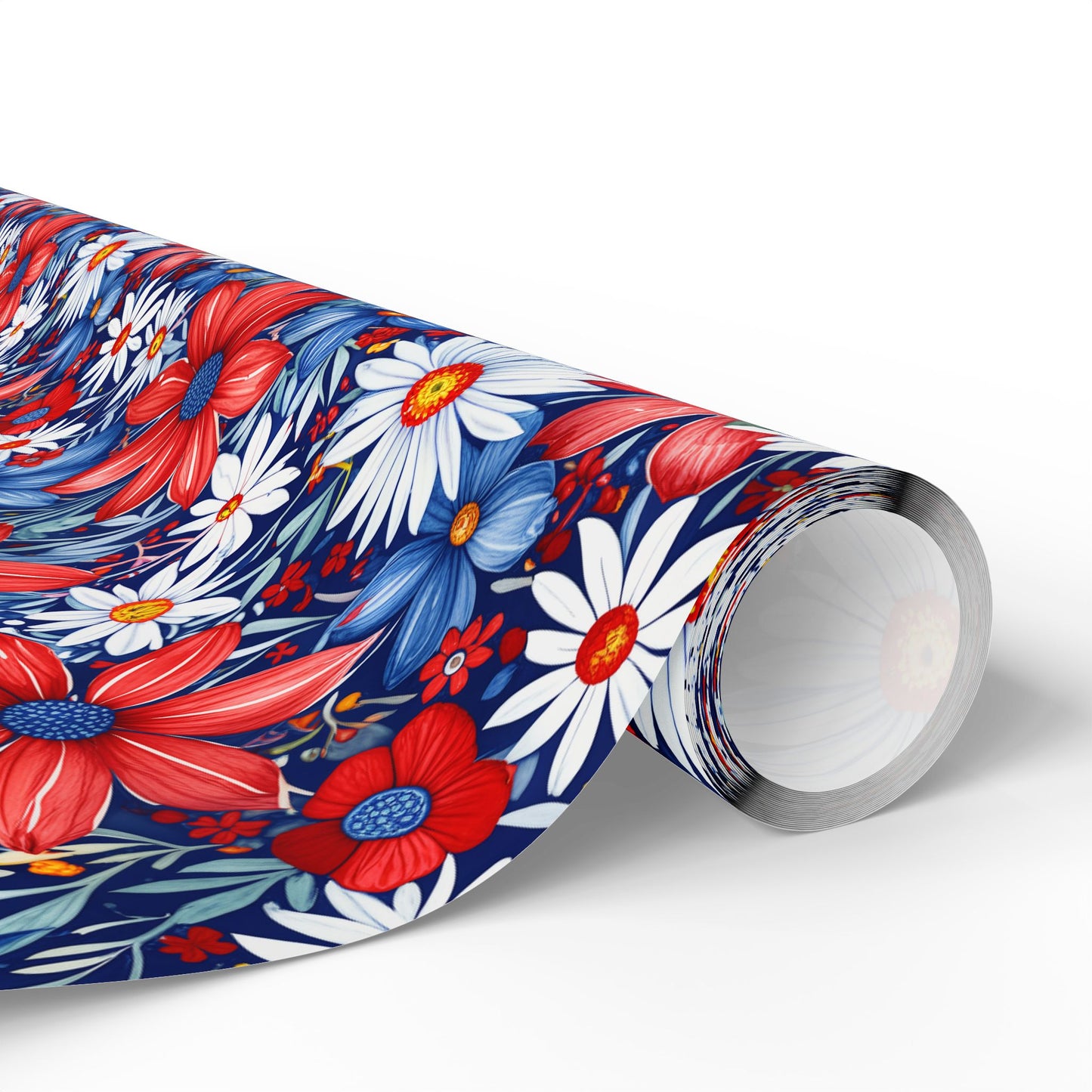 Red White Blue Daisies