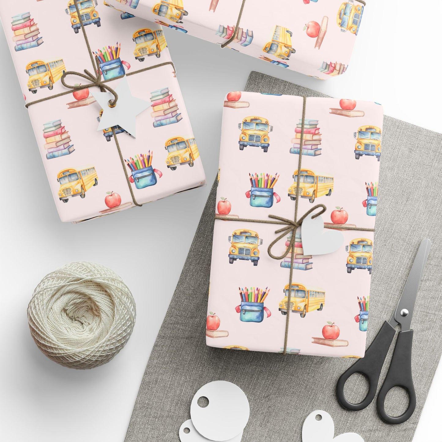Playful School - Themed Back to School Wrapping Paper