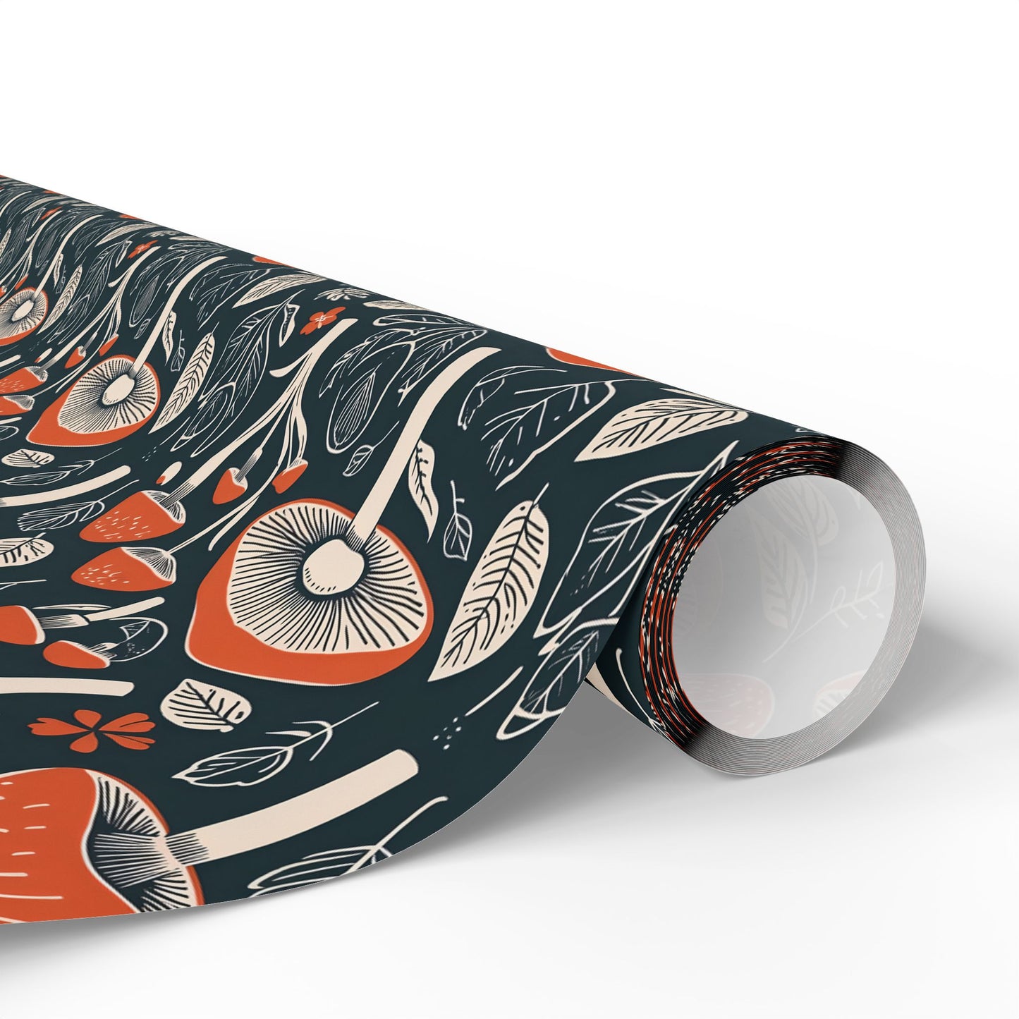 Retro - Inspired Mushroom Motif Design