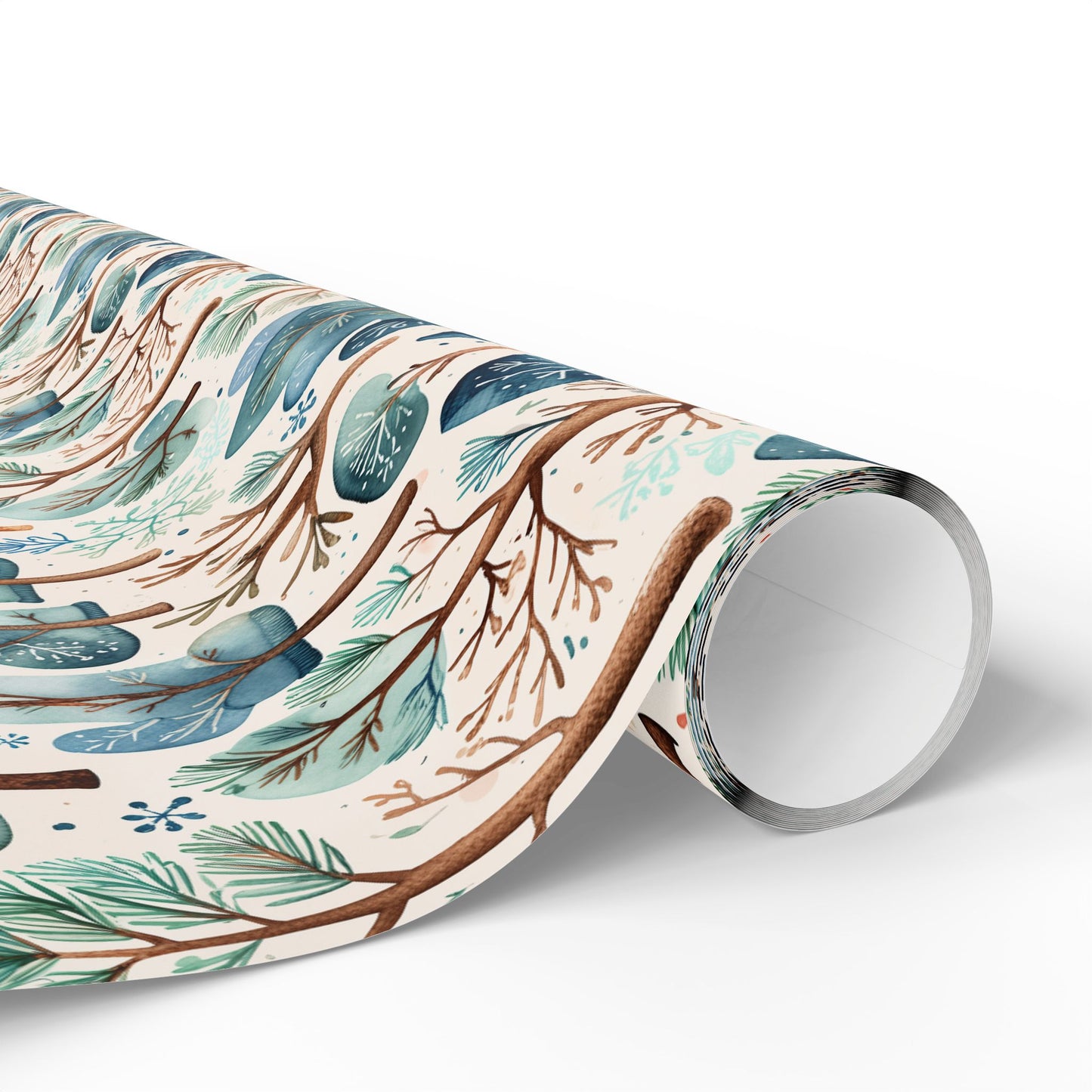 Abstract Tree Pattern Gift Wrap
