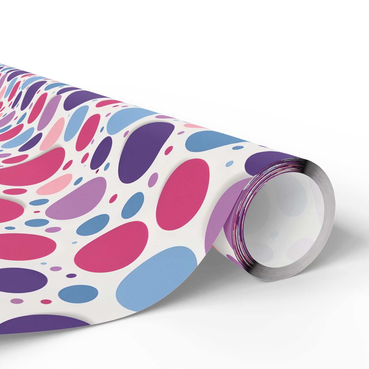Colorful Polka Dot Wrapping Paper Roll