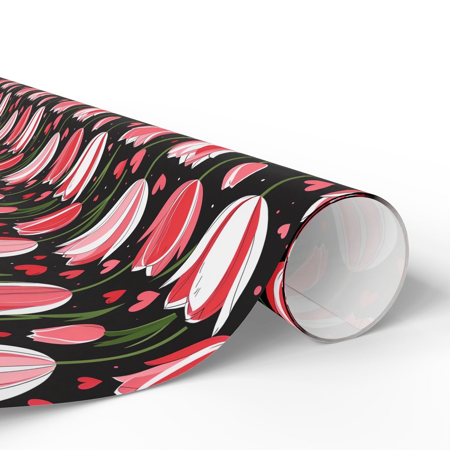 Elegant Pink Tulip Wrapping Paper