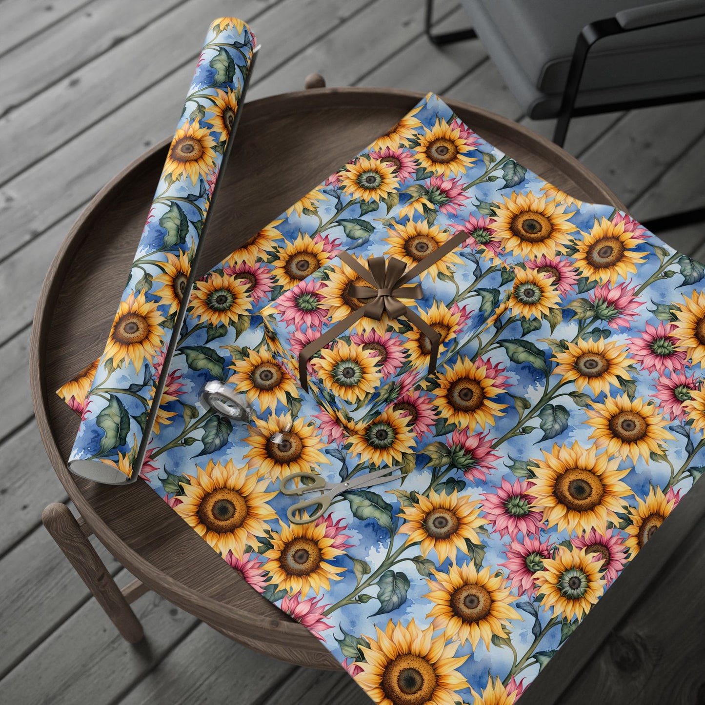 Wrapping Papers - Sunny Days Ahead Sunflower