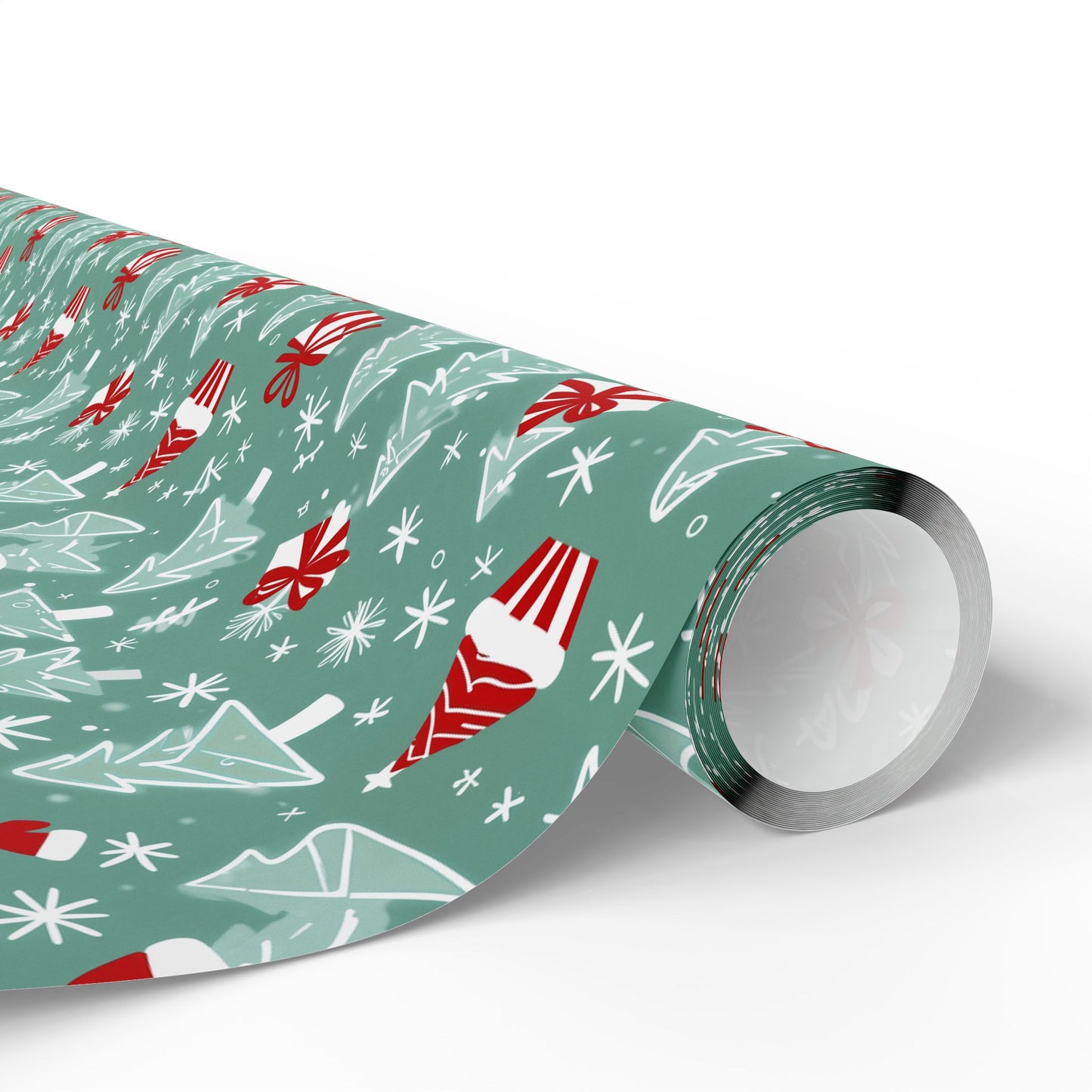 Jolly Sketchmas – Whimsical Winter Wrapping Paper