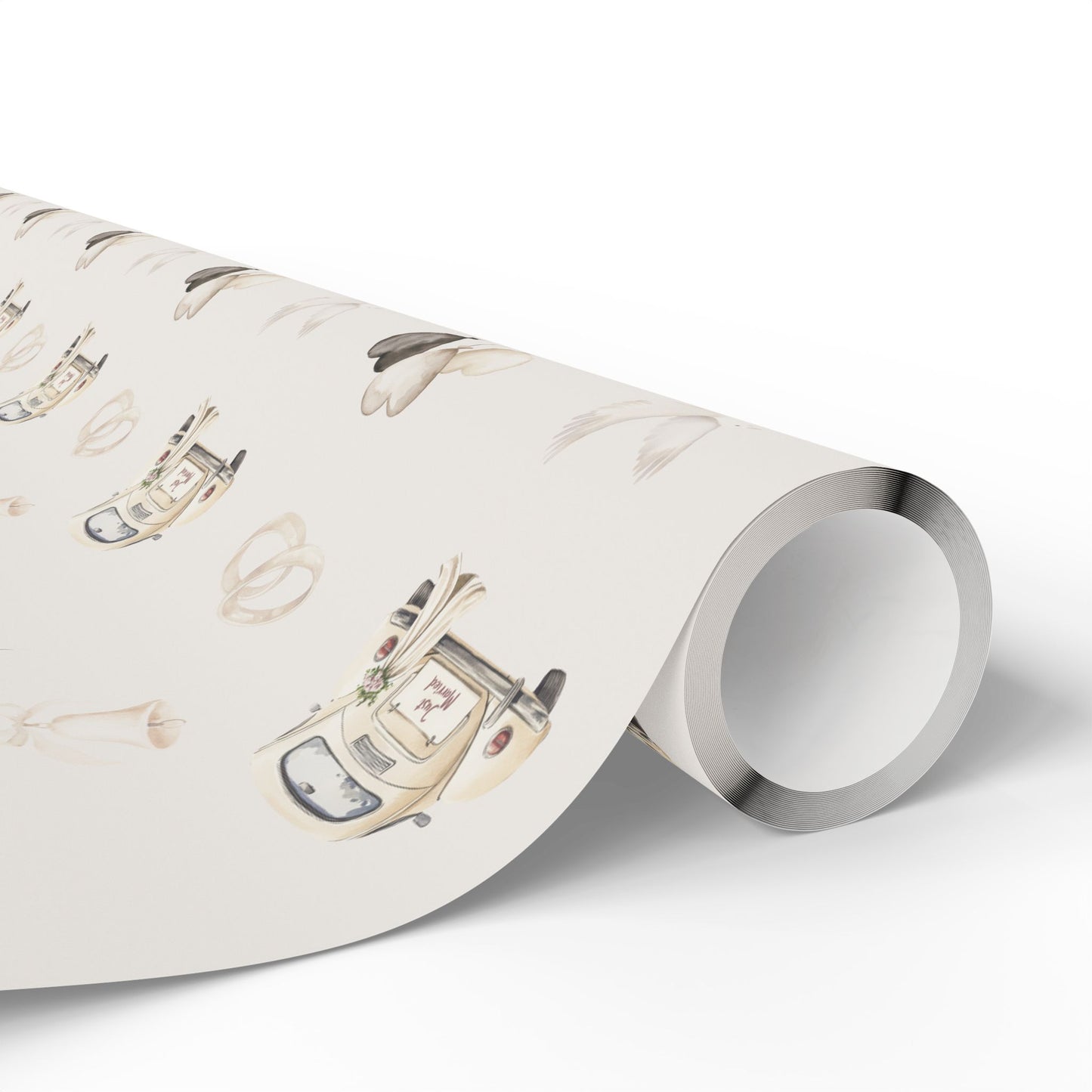 Just Married Gift Paper