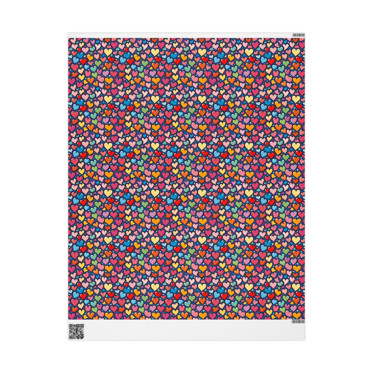 Colorful Heart Wrapping Paper