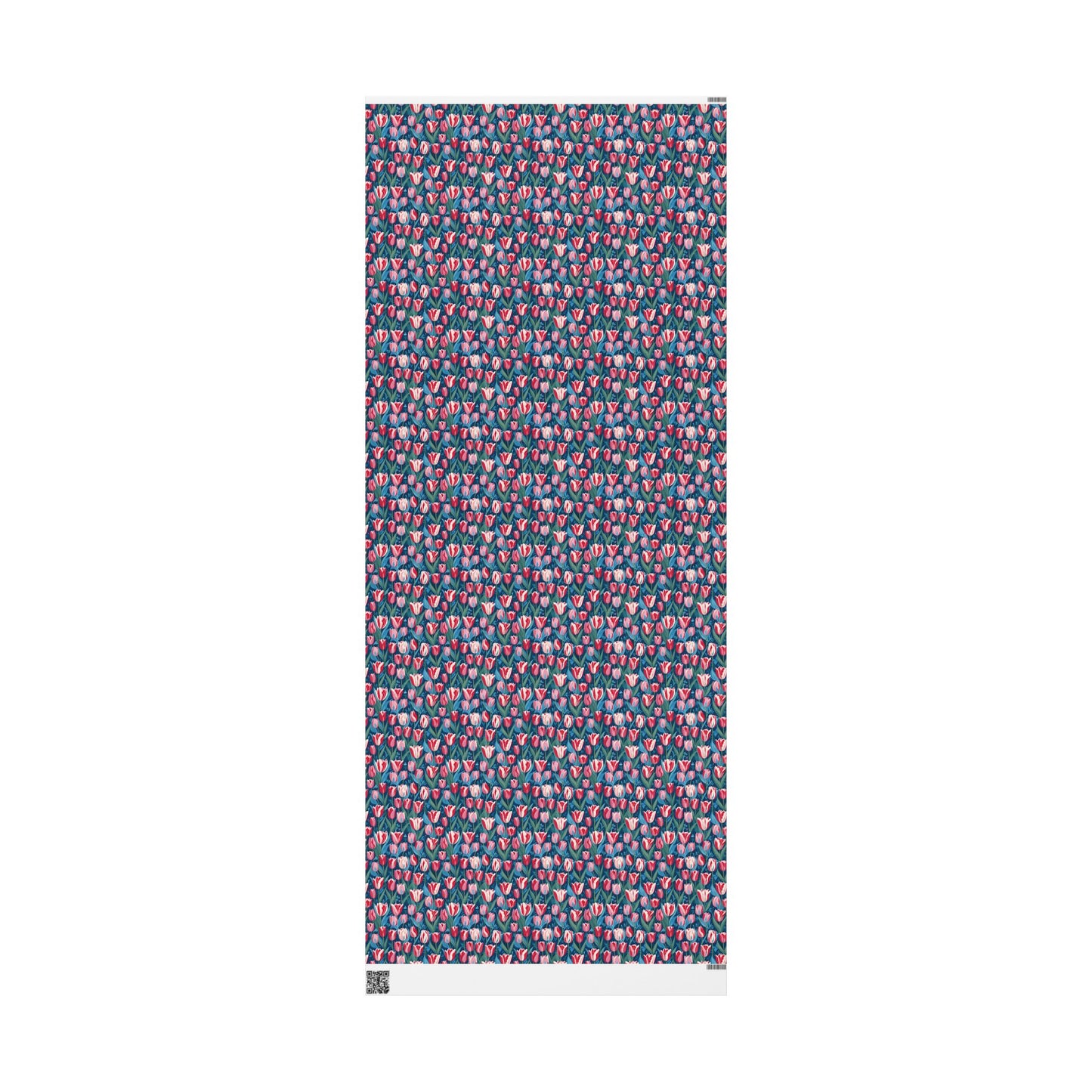 Vibrant Tulip Floral Wrapping Paper