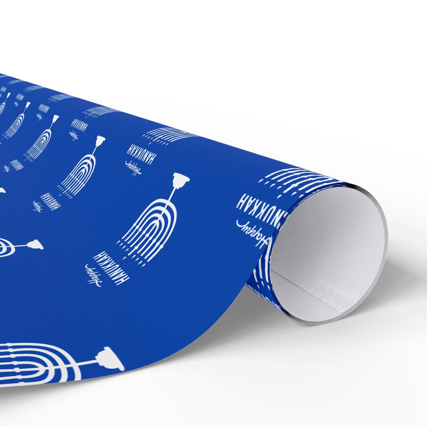 Elegant Hanukkah Wrapping Paper Set