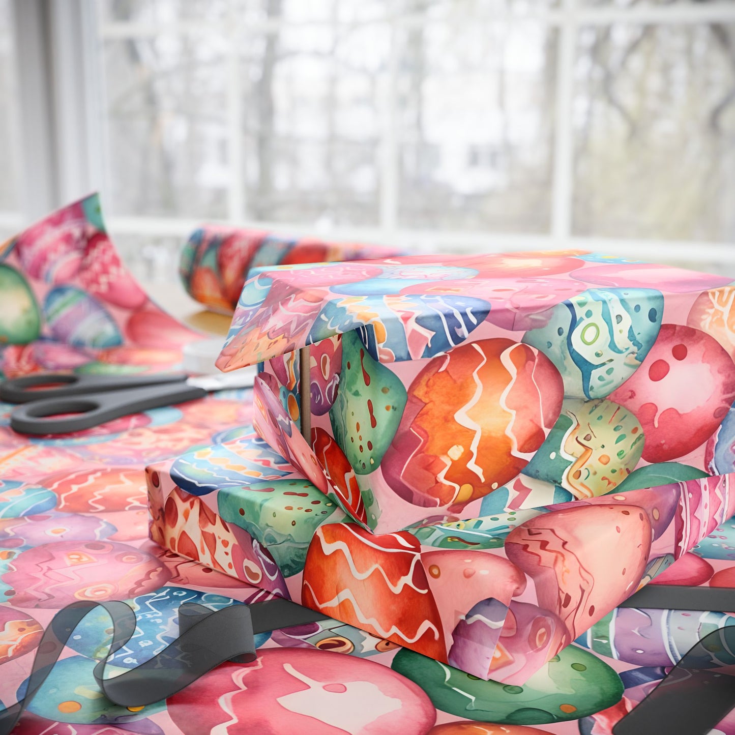 Easter Egg Wrapping Papers