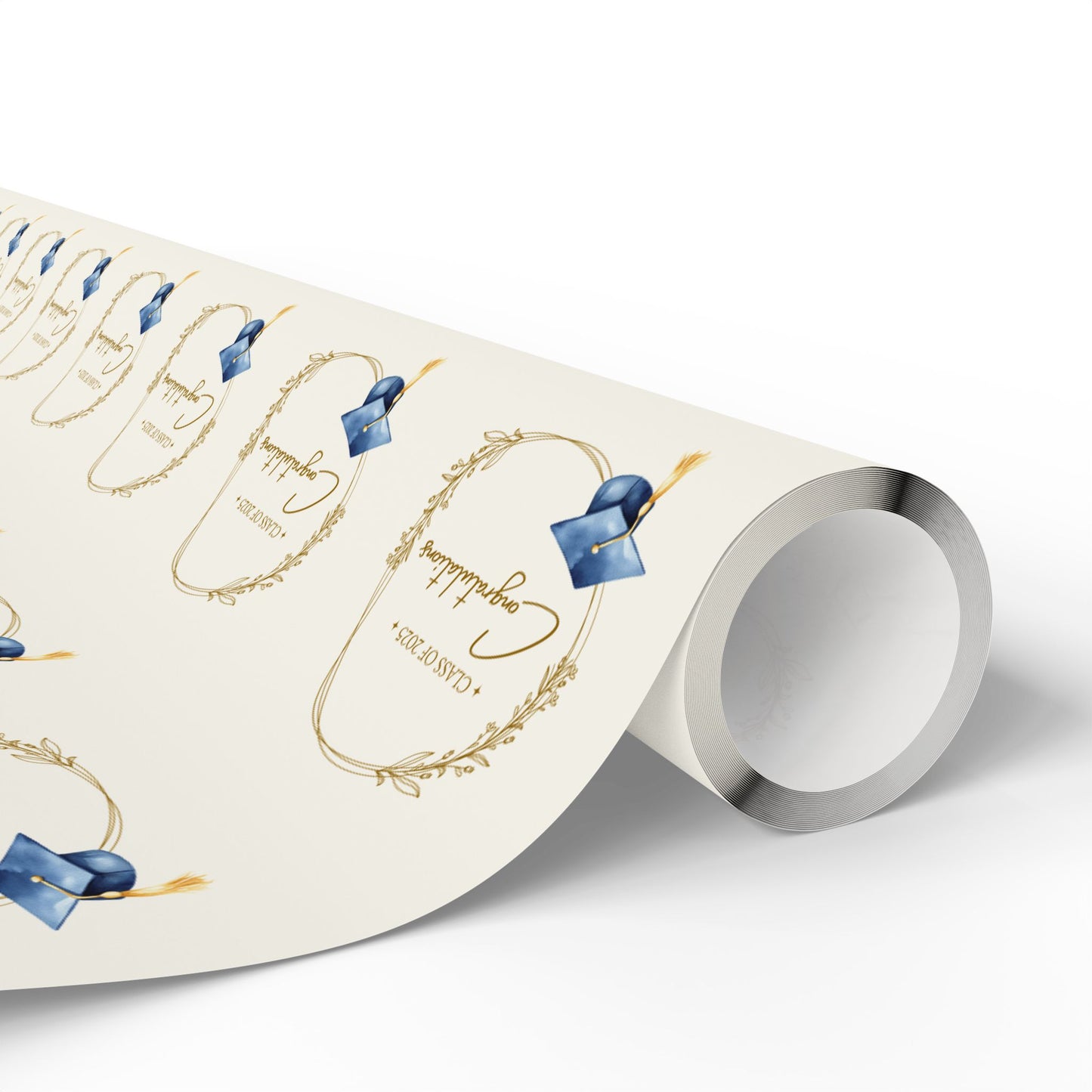 Elegant Class of 2025 Graduation Gift Wrapping