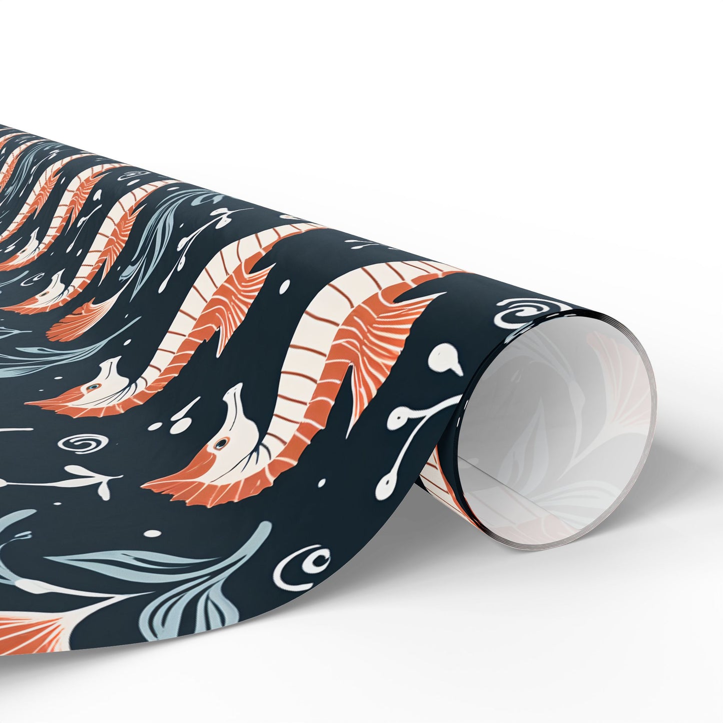 Underwater Vintage Seahorses Design