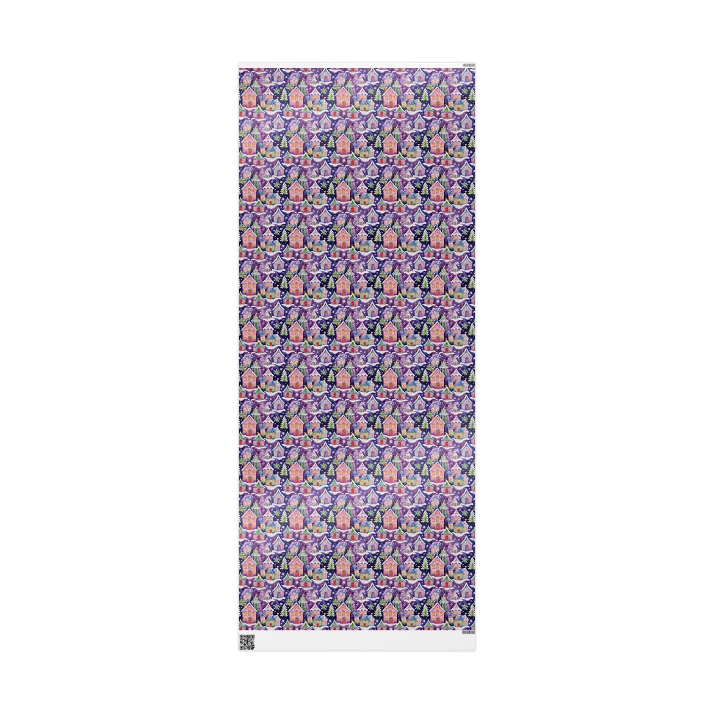 Merryville Magic – Enchanted Christmas Village Wrapping Paper