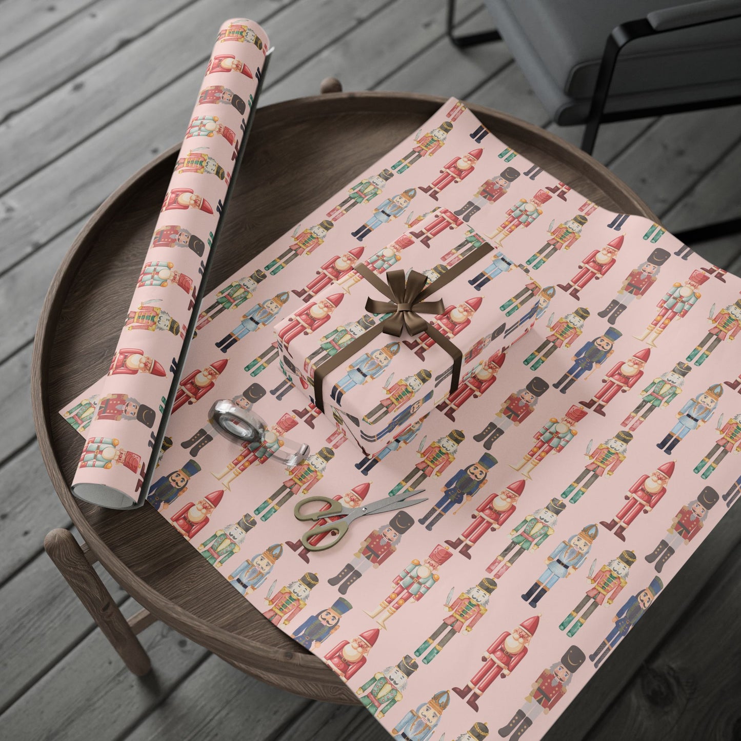 March of the Pastel Misfits – Vintage Nutcracker Wrapping Paper