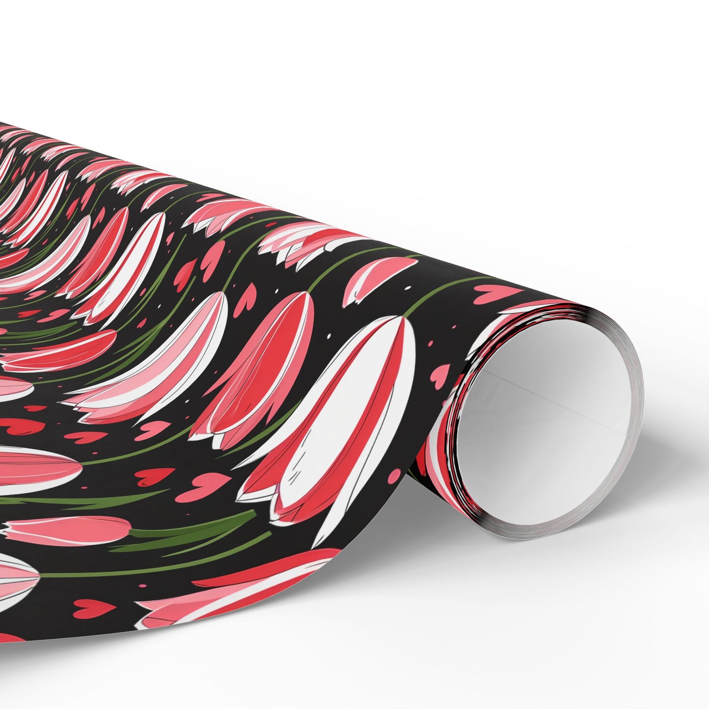 Elegant Pink Tulip Wrapping Paper