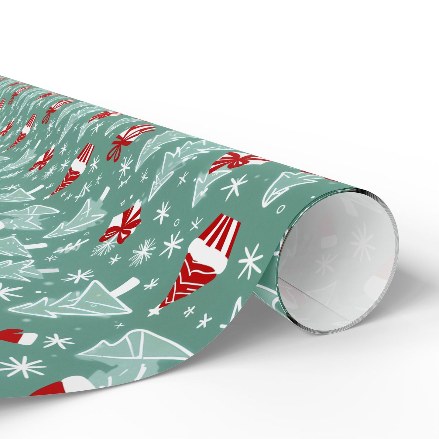 Jolly Sketchmas – Whimsical Winter Wrapping Paper