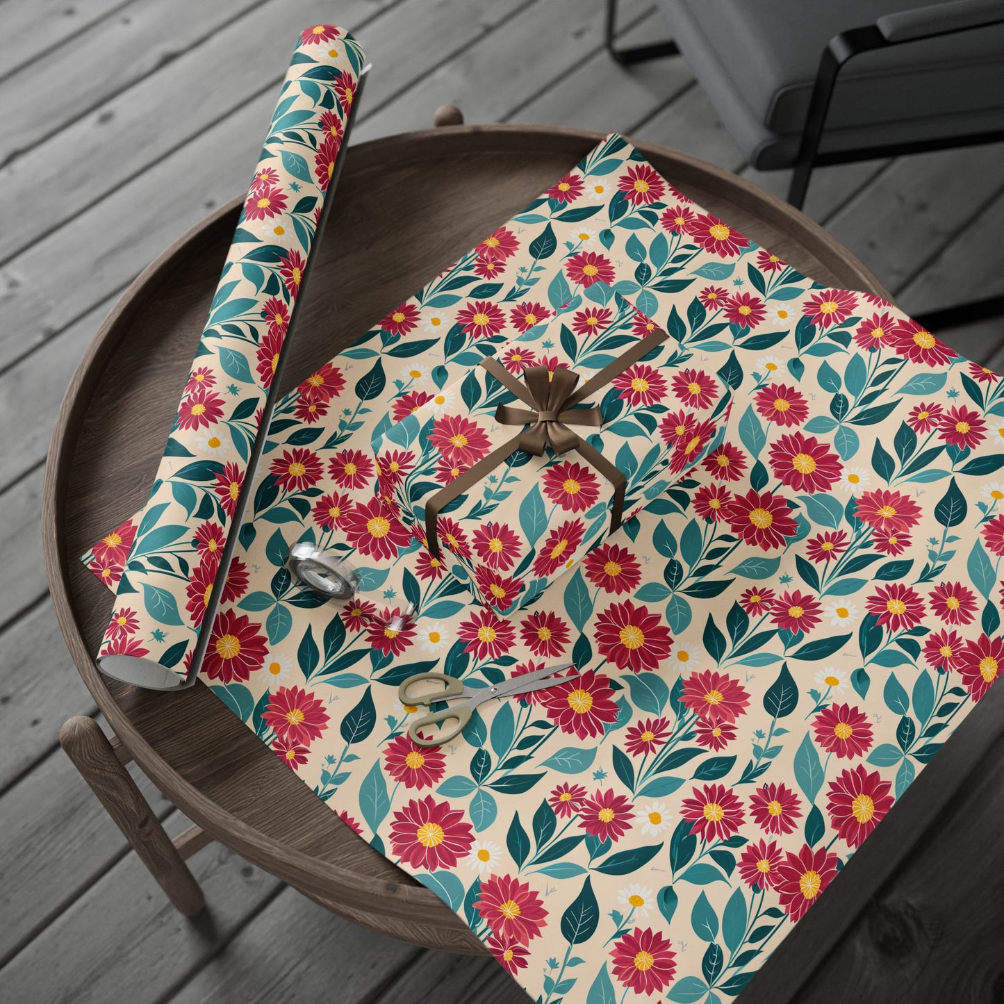 Daisy Wrapping Papers