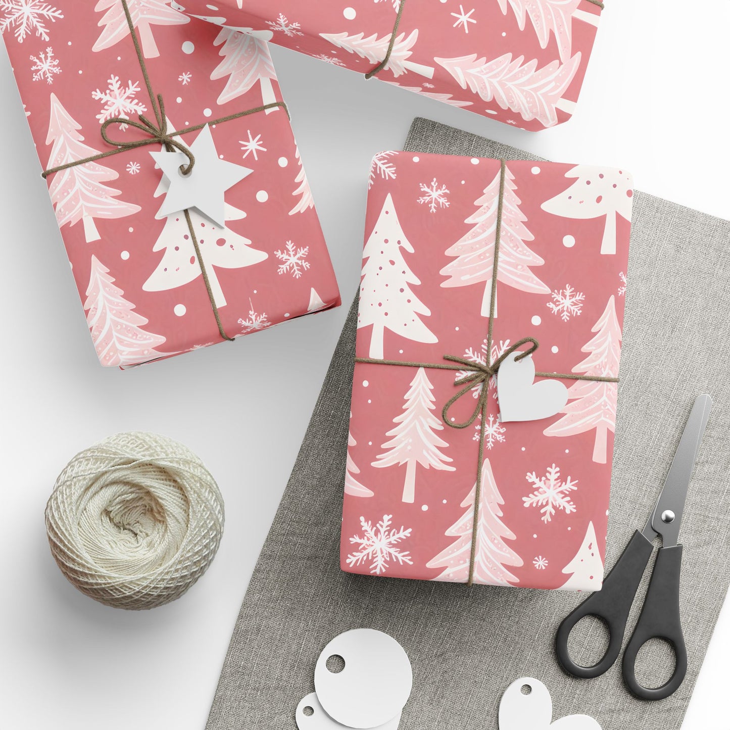 Blush Blizzard – Chic Pink Tree