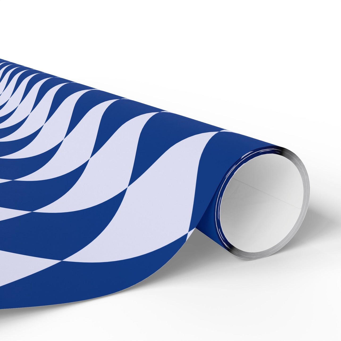 Blue on Blue Harlequin Pattern