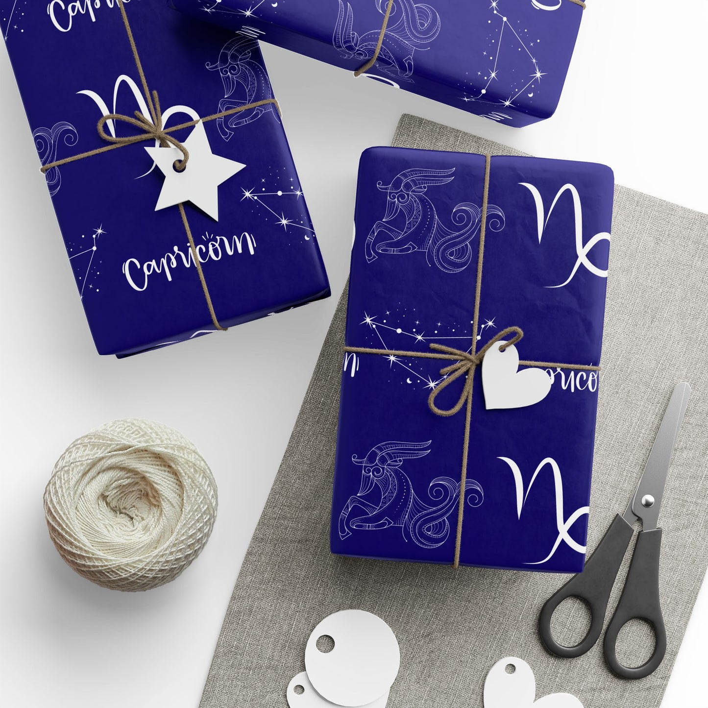 Climb the Stars – Capricorn Zodiac Wrapping Paper