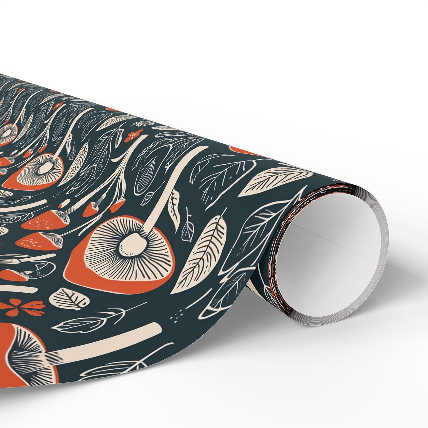 Retro - Inspired Mushroom Motif Design
