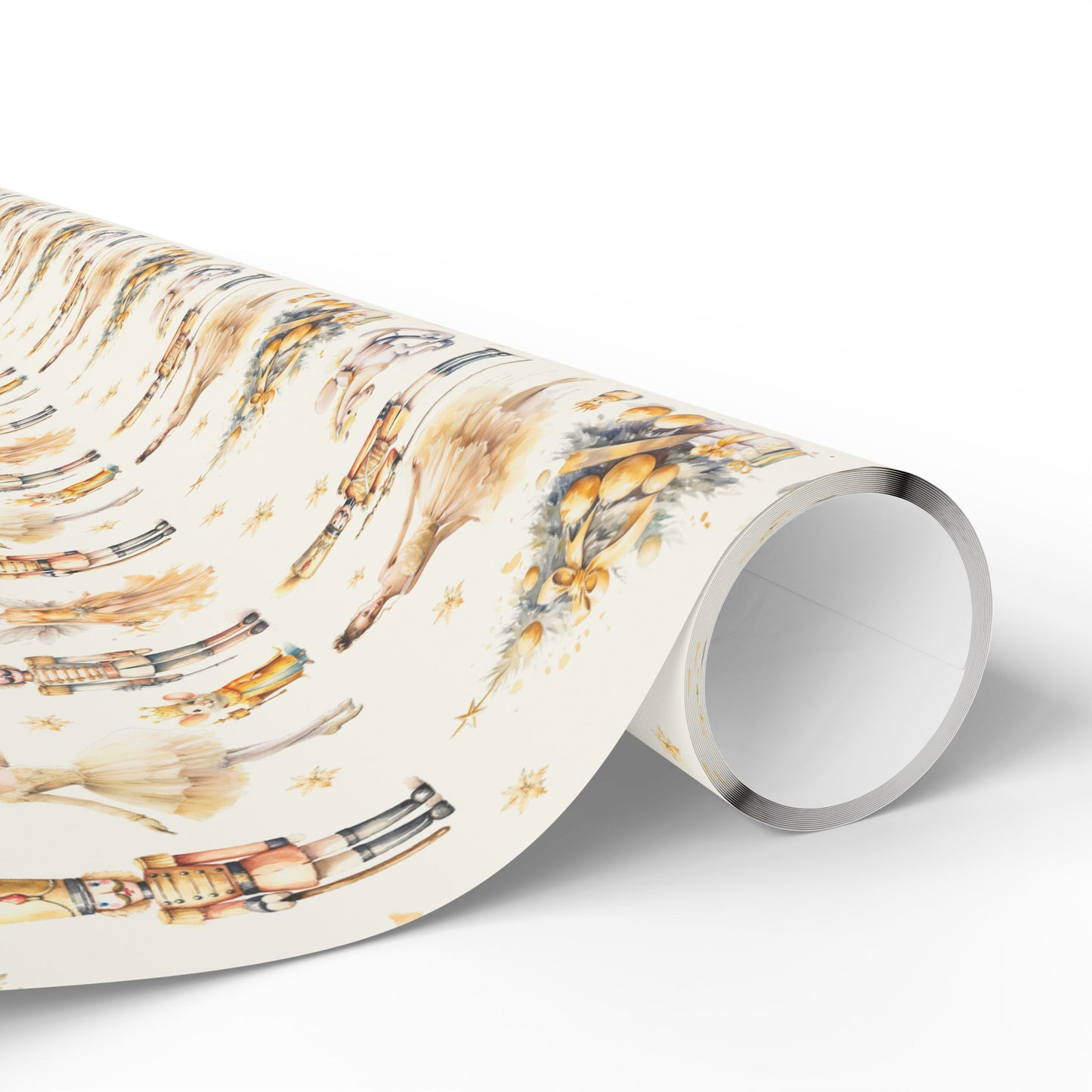 Sugarplum Chic – Nutcracker - Inspired Wrapping Paper for Holiday Elegance
