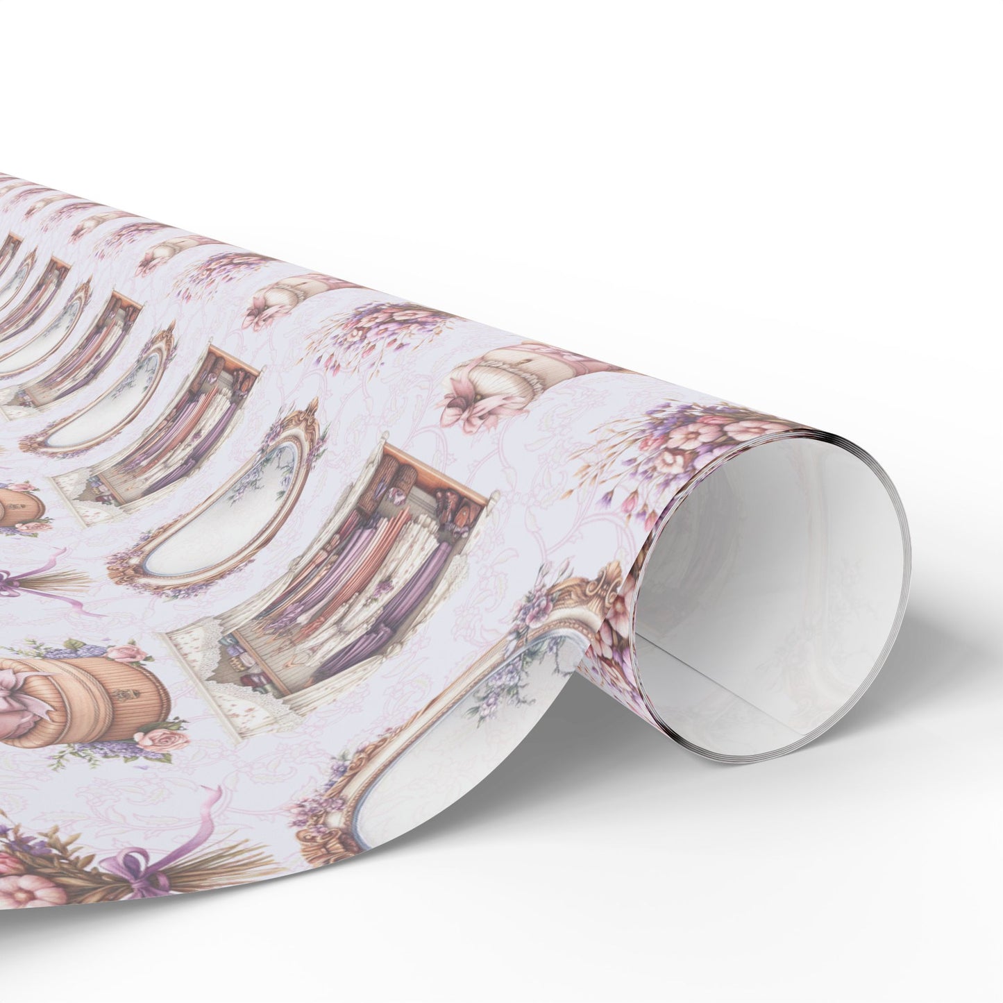 Elegant Wedding or Bachelorette Vintage Wrapping Paper