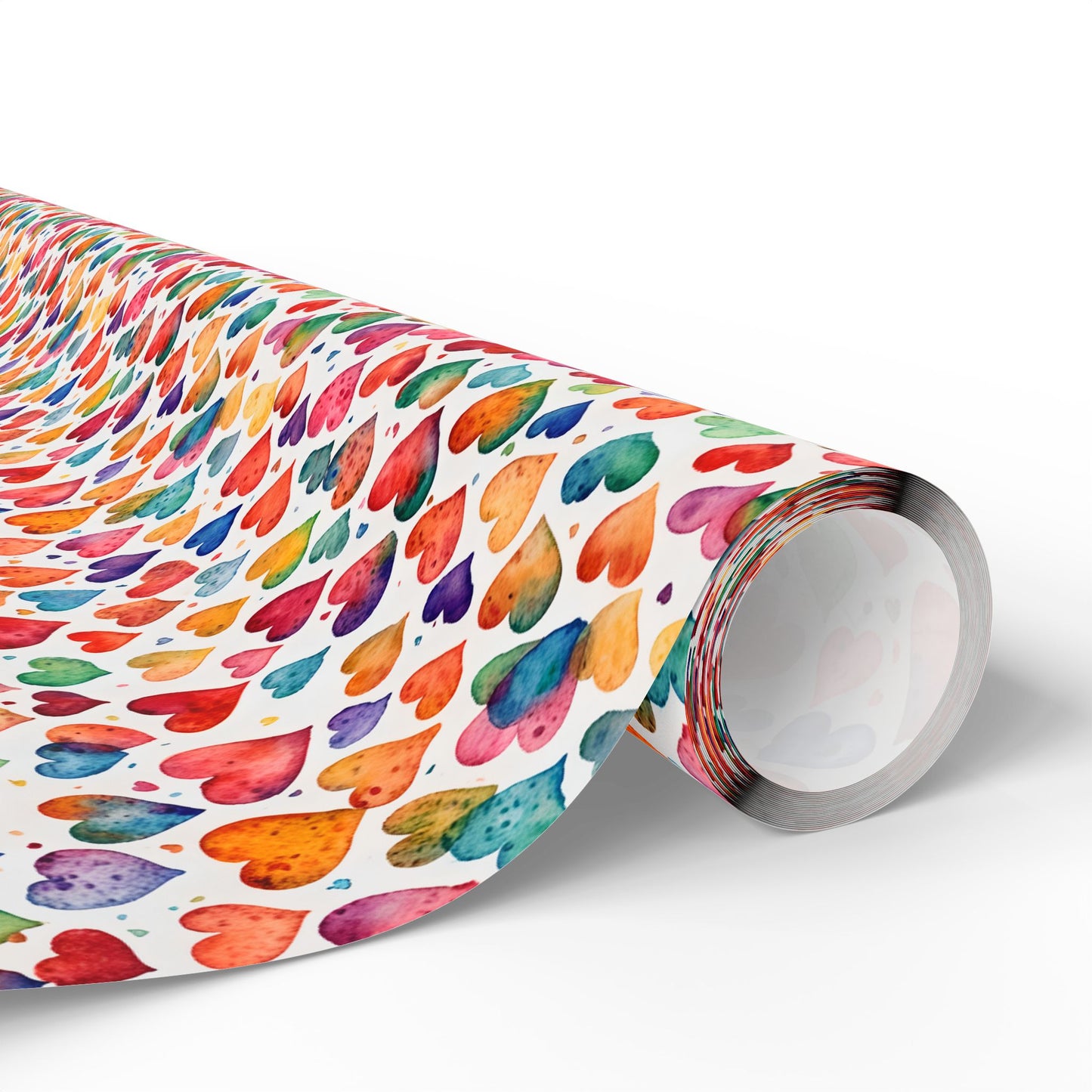 Colorful Valentine's Day Gift Wrap for Your Sweetheart