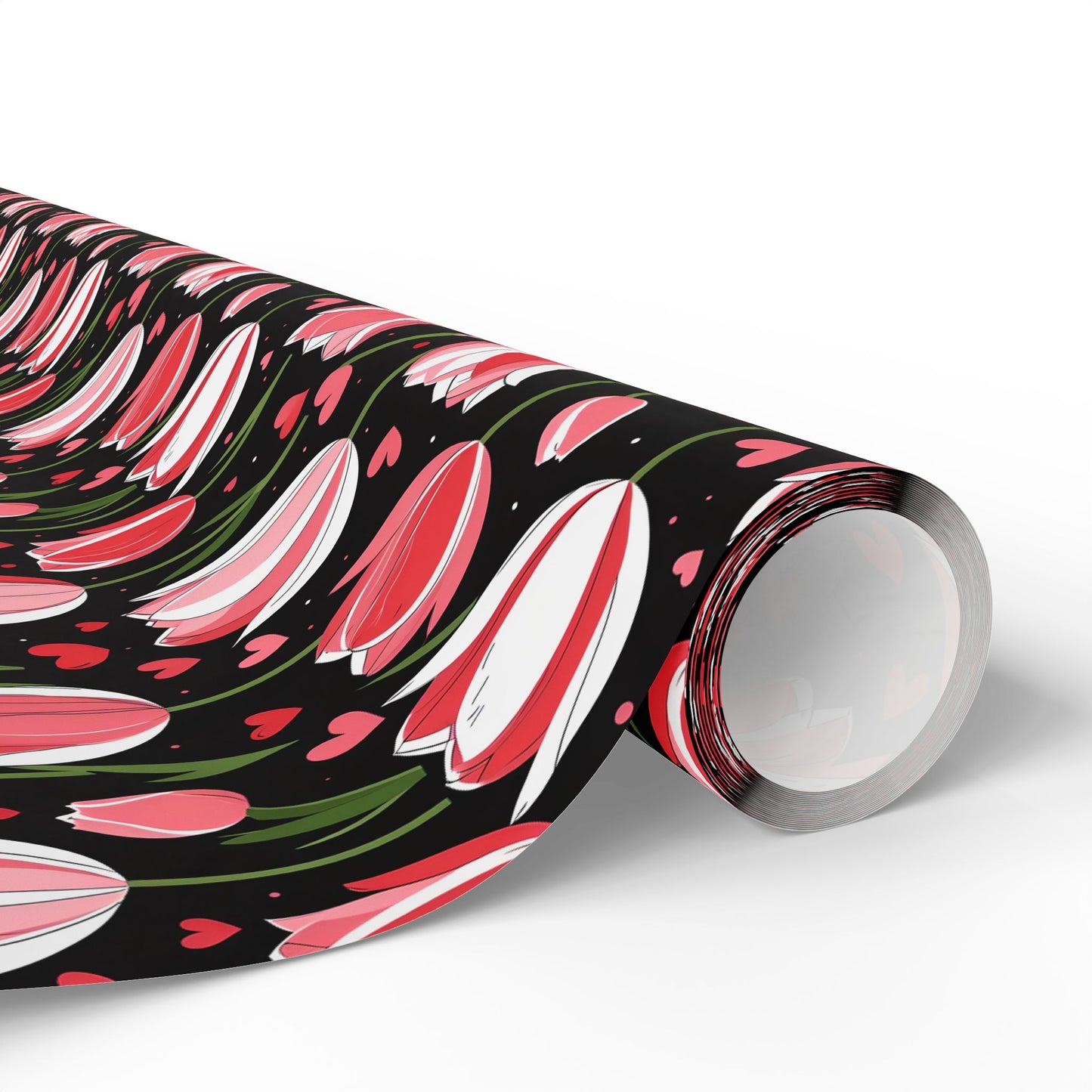 Elegant Pink Tulip Wrapping Paper