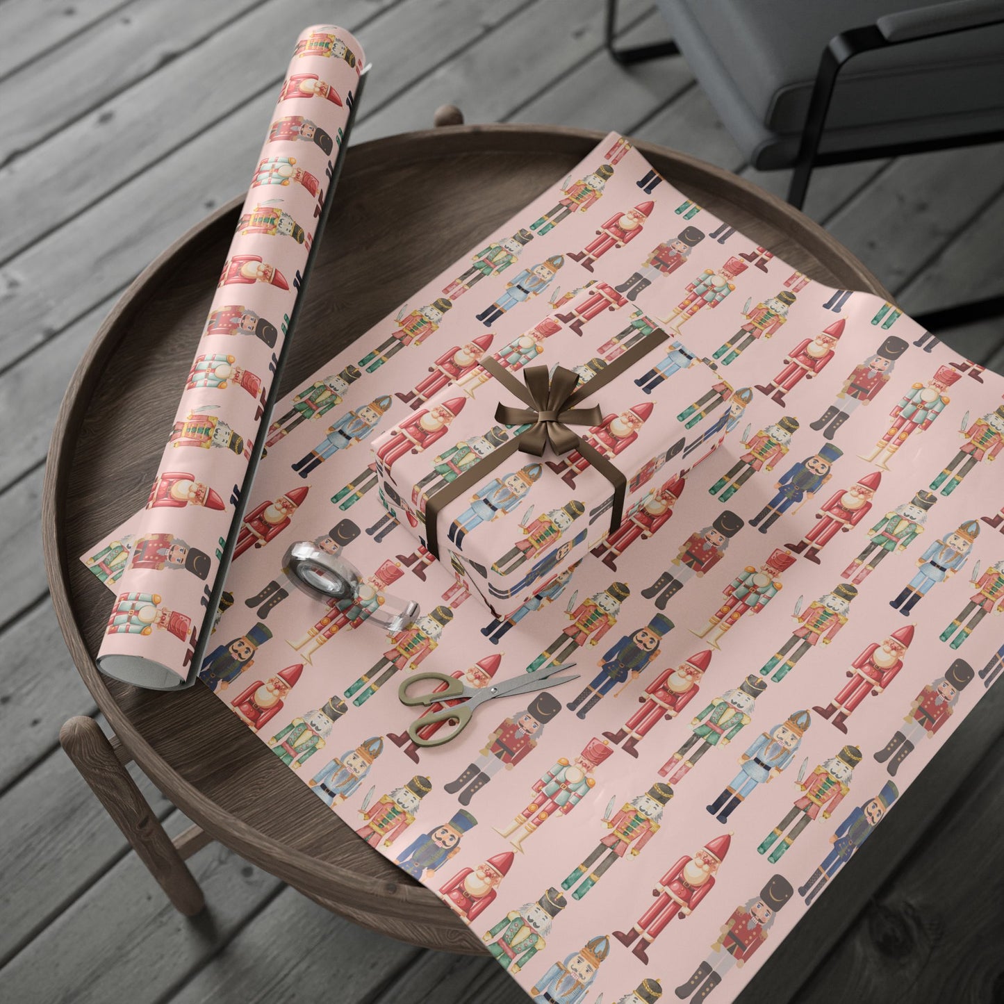 March of the Pastel Misfits – Vintage Nutcracker Wrapping Paper