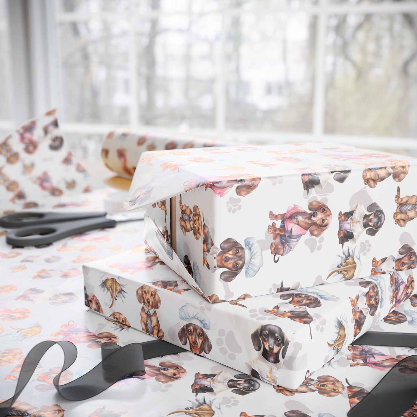 Dachshund Wrapping Papers - Cute Dog Lover Gift Wrap