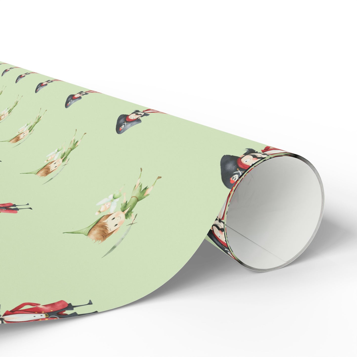 Peter Pan and Captin Hook Gift Wrap