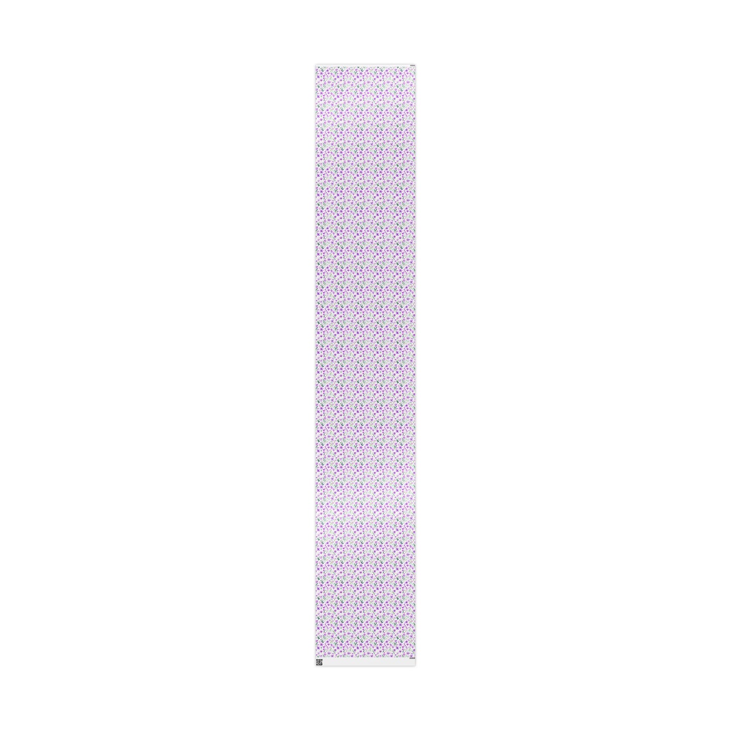 Purple Floral Gift Wrap Rolls