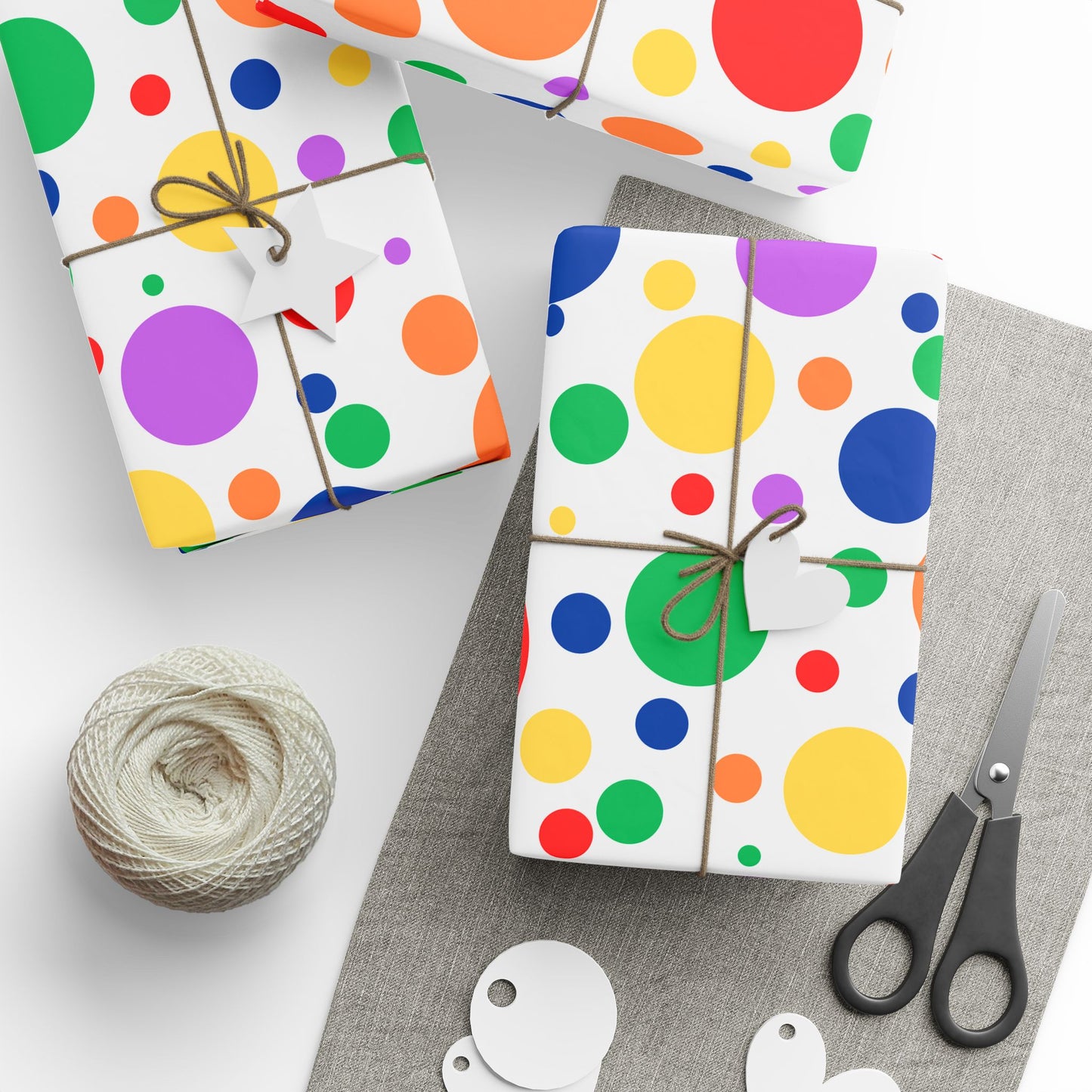 Colorful Polka Joy – Fun & Friendly Wrap