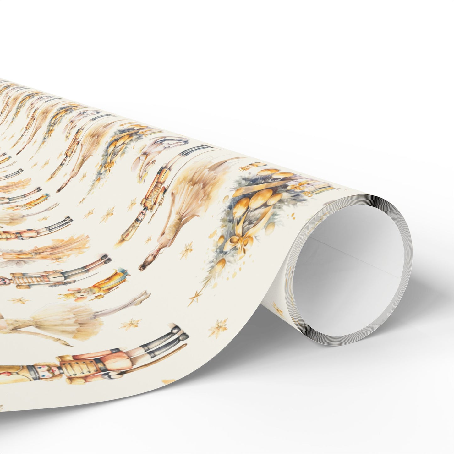 Sugarplum Chic – Nutcracker - Inspired Wrapping Paper for Holiday Elegance