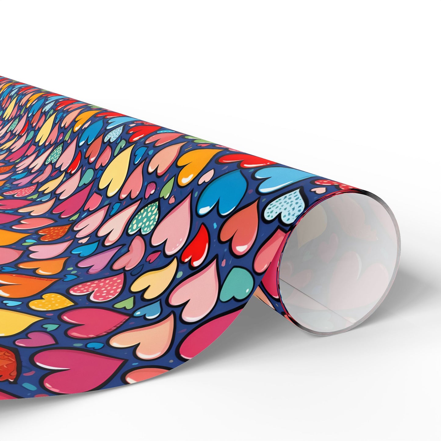 Colorful Heart Wrapping Paper