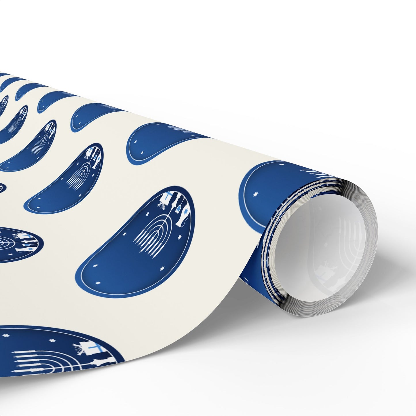 Hanukkah Blue and White Wrapping Papers