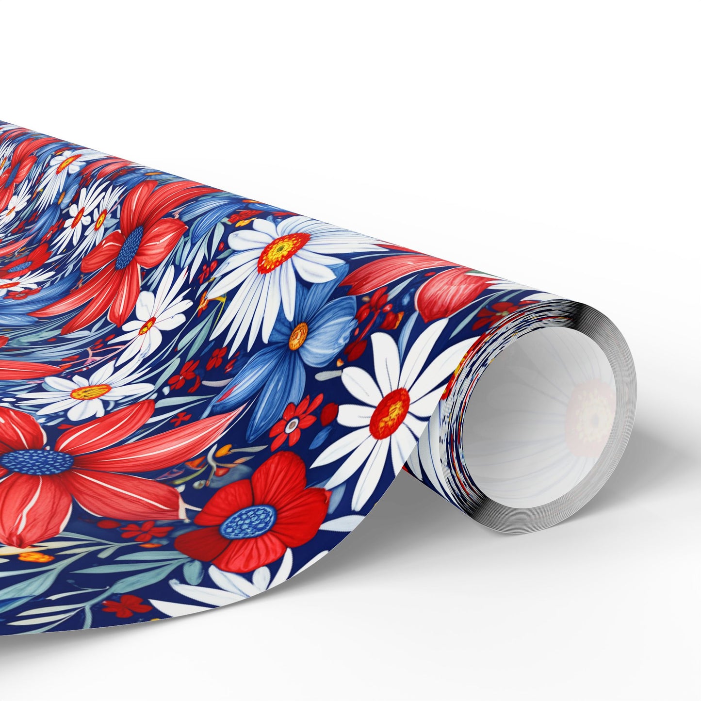 Red White Blue Daisies