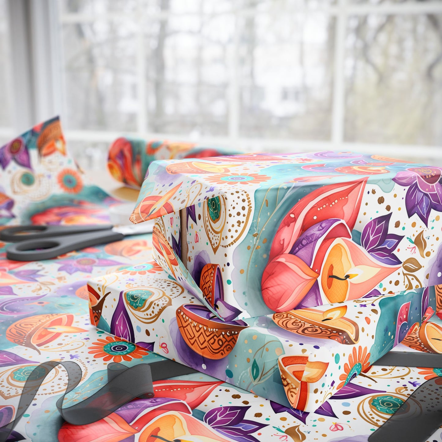 Diwali Festival Wrapping Papers