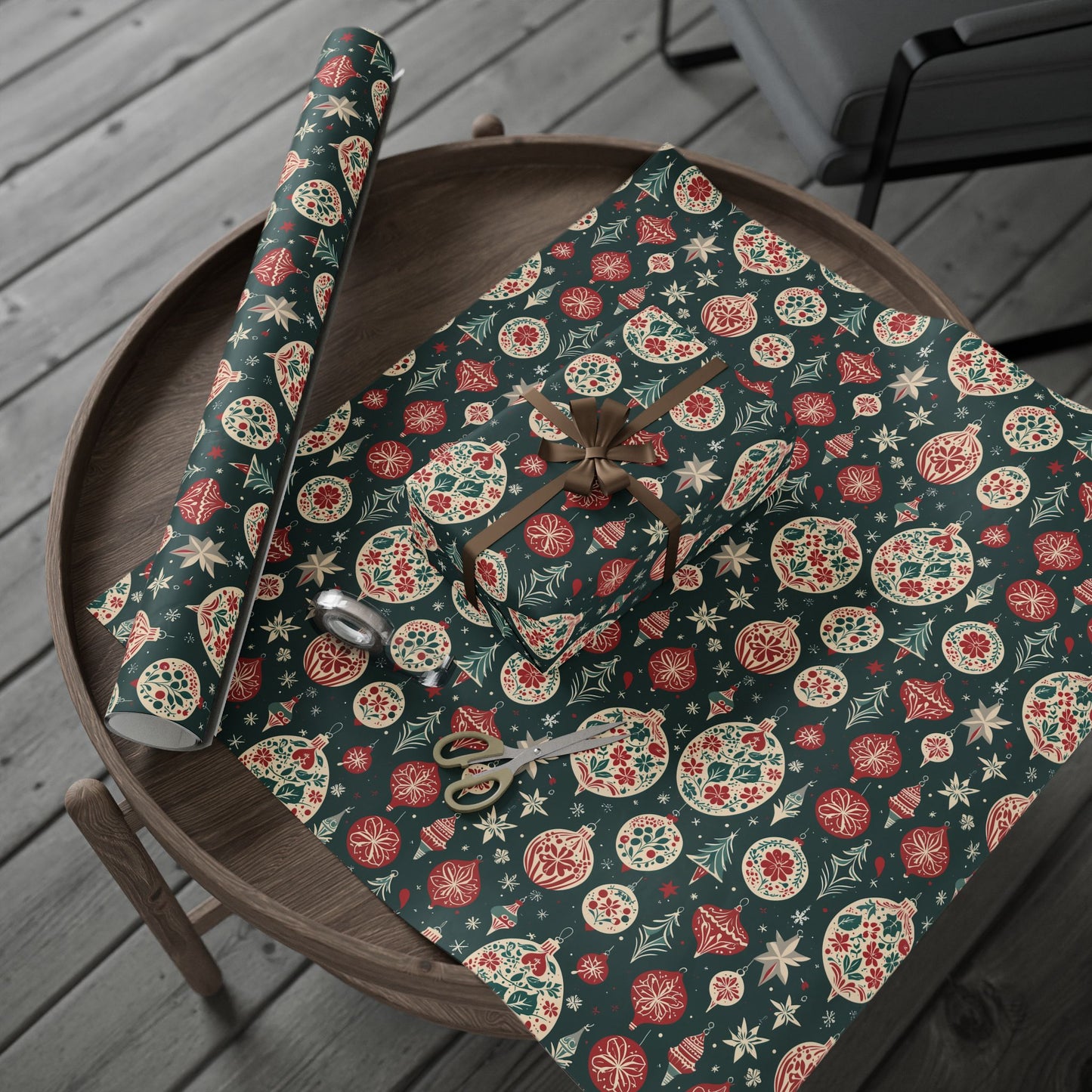Festive Christmas Wrapping Paper