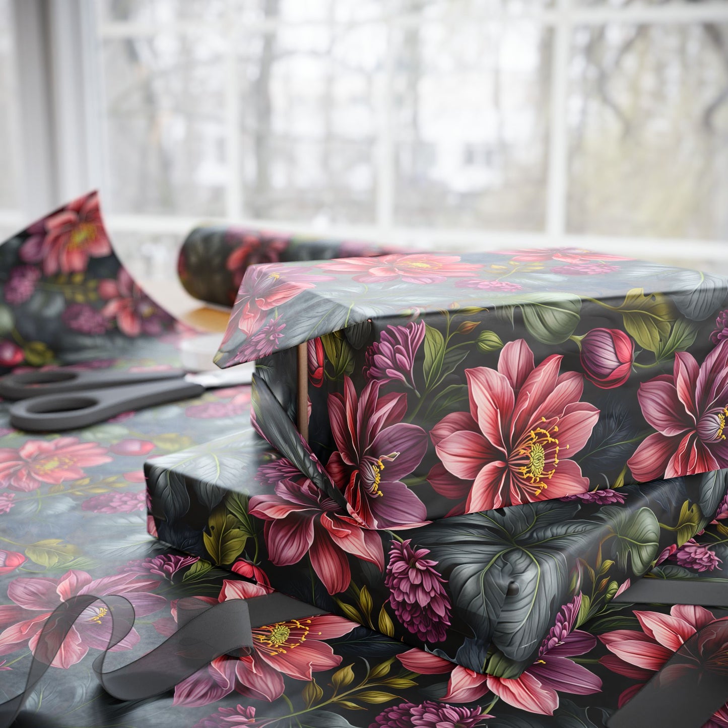 Chic Botanical Paper for Stylish Presentations