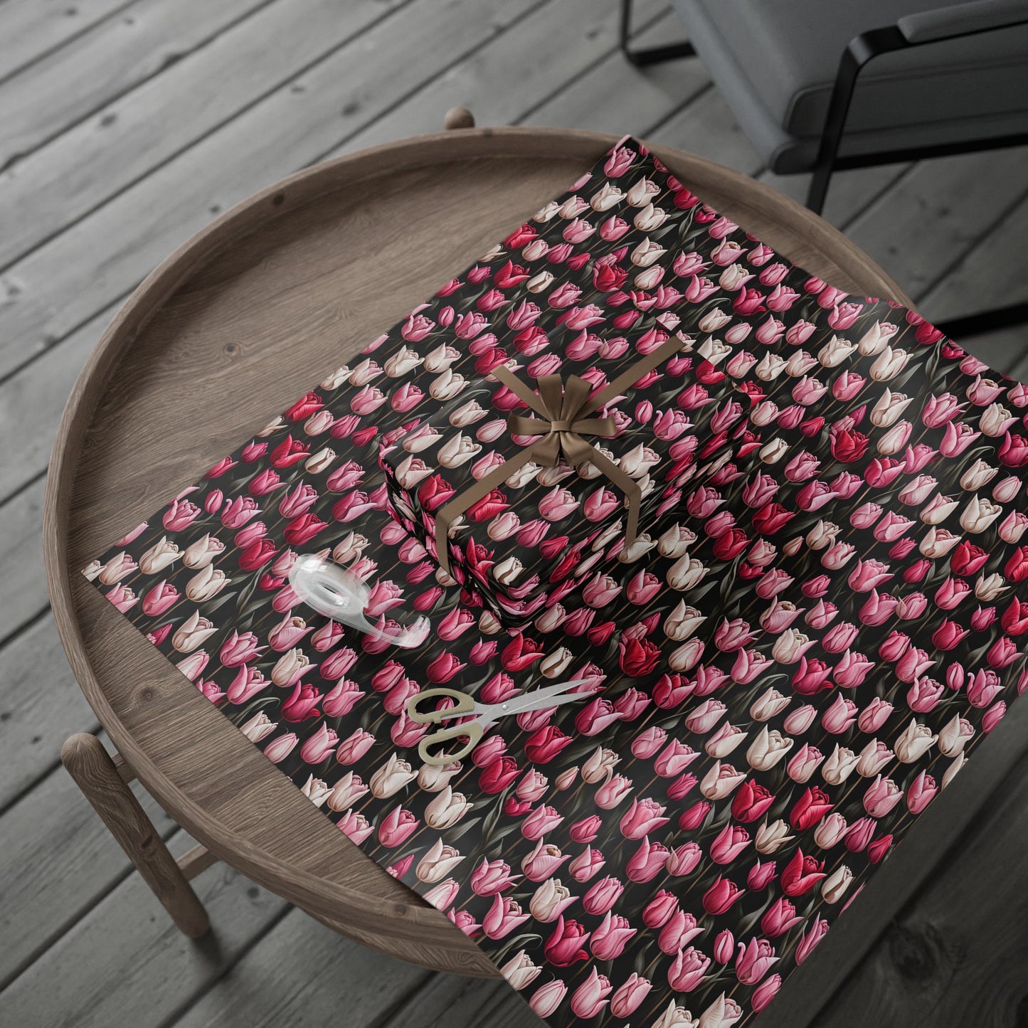 Spring - inspired Tulip Gift Wrap to Brighten Up Your Presents