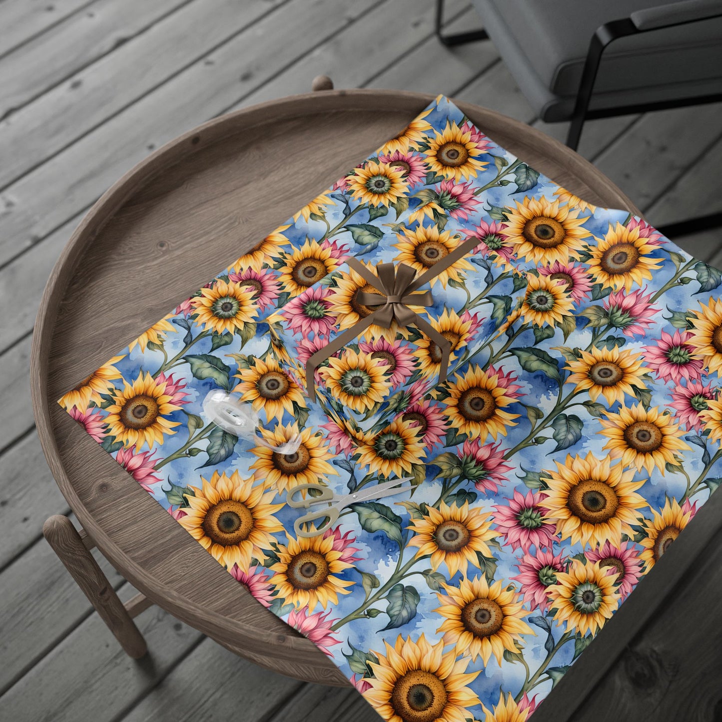 Wrapping Papers - Sunny Days Ahead Sunflower