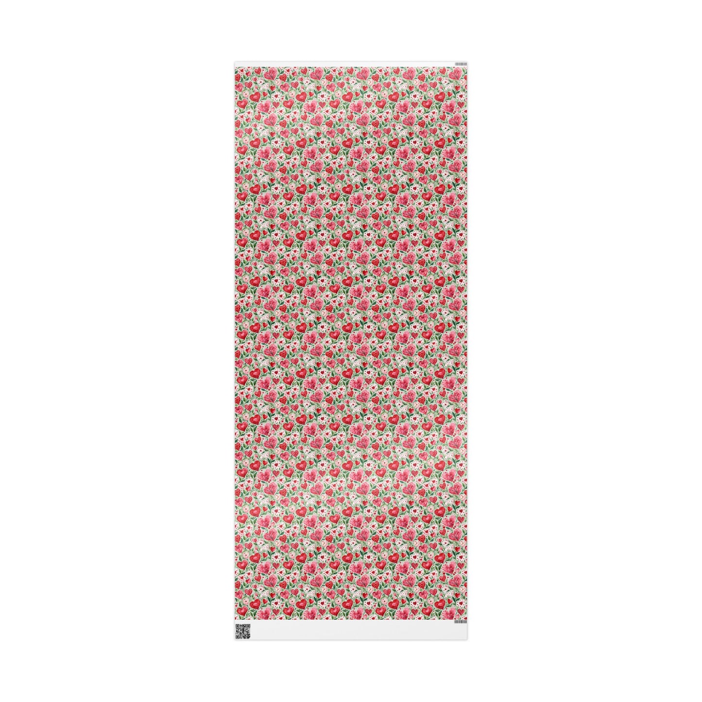Charming Pink Heart Wrapping Paper for Gift Giving