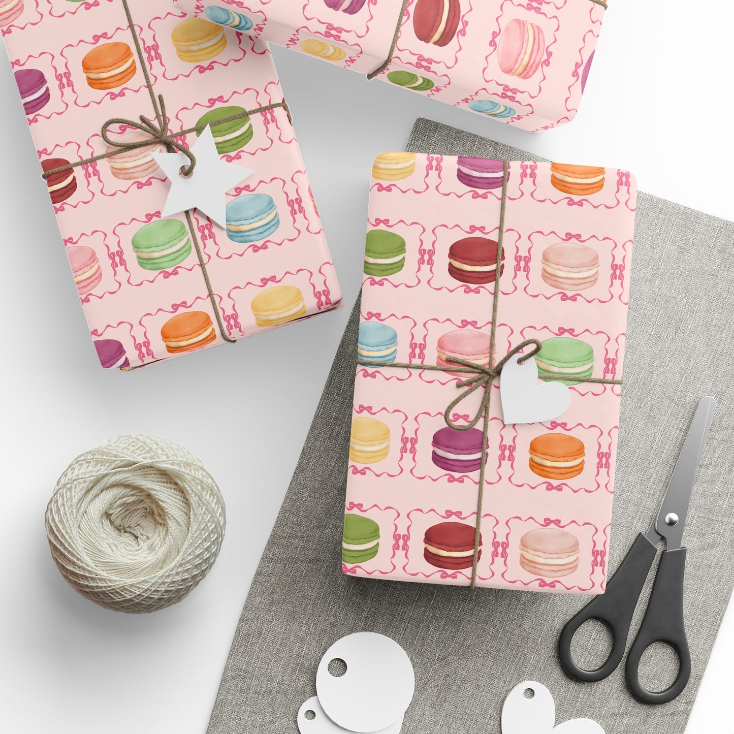 Macaron Pattern Gift Wrap