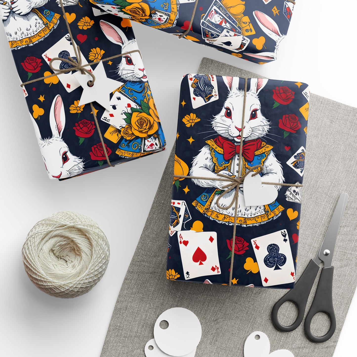 Magical Gift Wrap featuring The White Rabbit