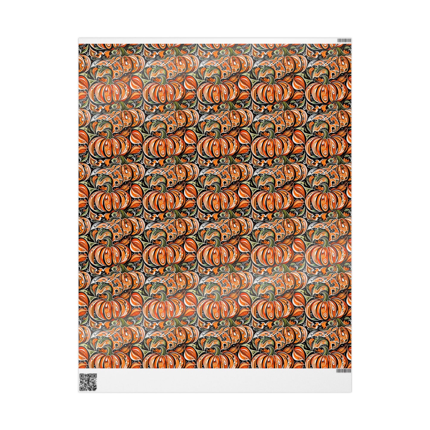 Festive Pumpkin Wrapping Papers