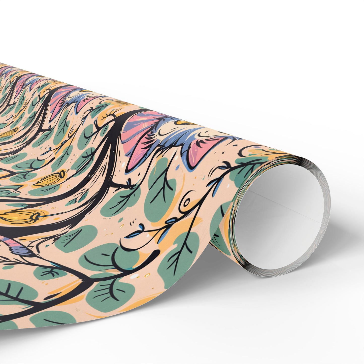 Abstract Cheshire Cat Gift Wrap